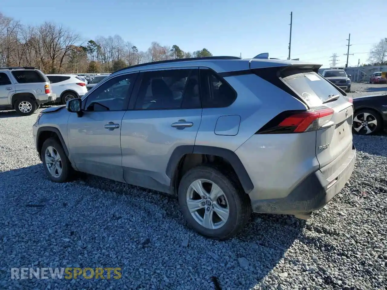 2 Фотография поврежденного автомобиля 2T3P1RFV8LC076702 TOYOTA RAV4 2020