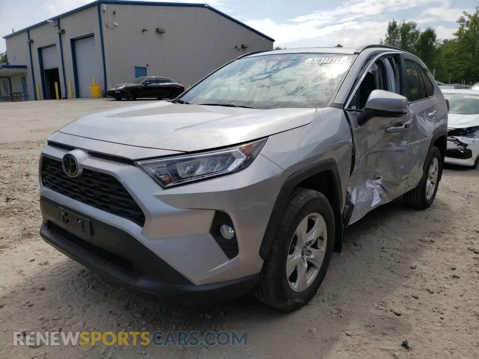 2 Photograph of a damaged car 2T3P1RFV8LC085397 TOYOTA RAV4 2020