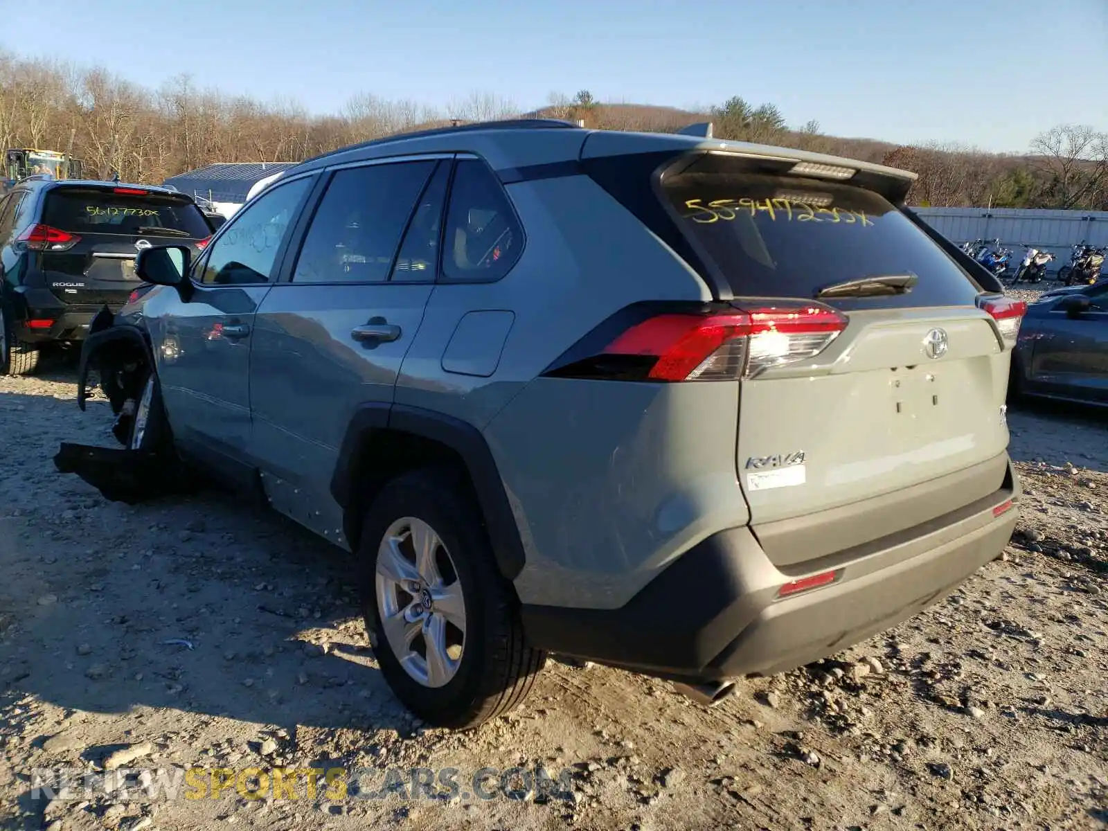 3 Photograph of a damaged car 2T3P1RFV8LC086372 TOYOTA RAV4 2020