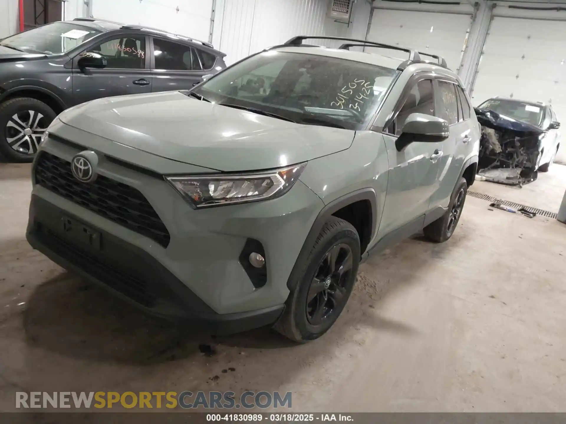 2 fotografías del automóvil dañado 2T3P1RFV8LC099090 TOYOTA RAV4 2020
