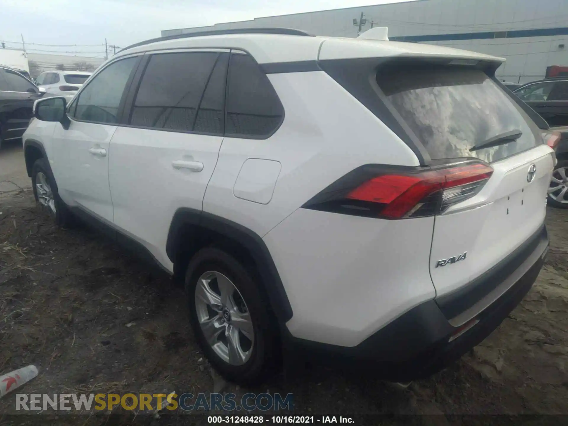 3 Photograph of a damaged car 2T3P1RFV8LC101341 TOYOTA RAV4 2020