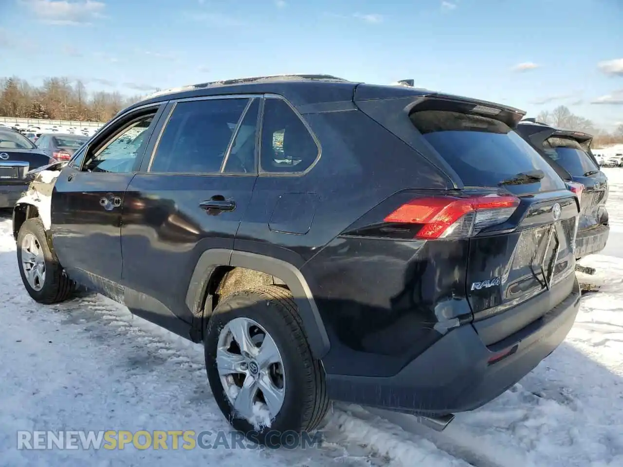 2 fotografías del automóvil dañado 2T3P1RFV8LC107642 TOYOTA RAV4 2020