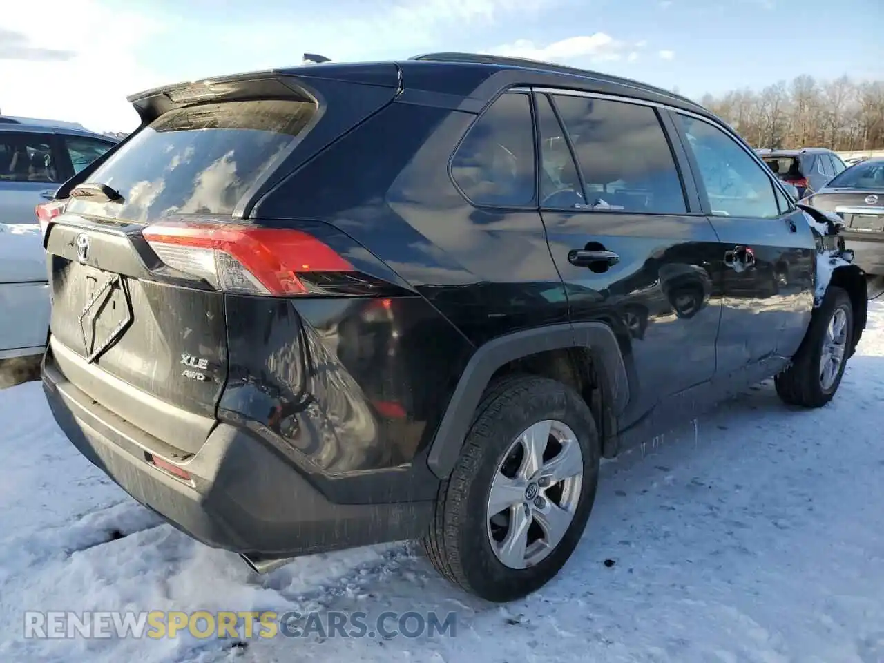 3 fotografías del automóvil dañado 2T3P1RFV8LC107642 TOYOTA RAV4 2020