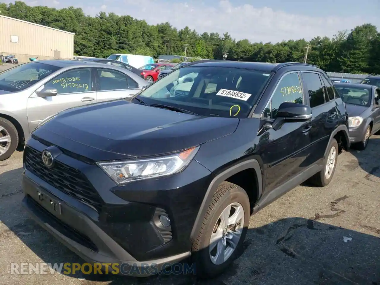 2 Photograph of a damaged car 2T3P1RFV8LC112243 TOYOTA RAV4 2020