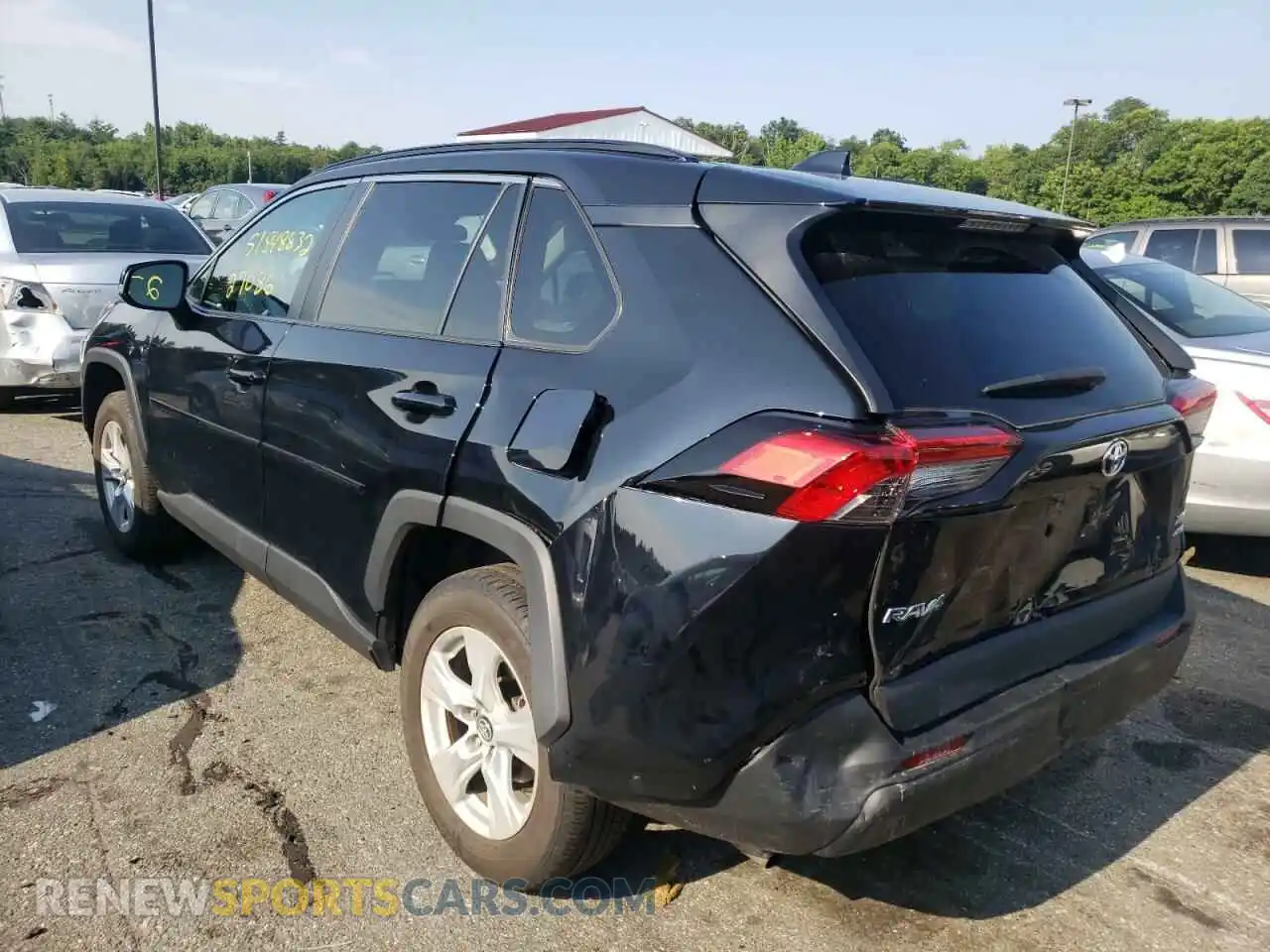 3 Photograph of a damaged car 2T3P1RFV8LC112243 TOYOTA RAV4 2020