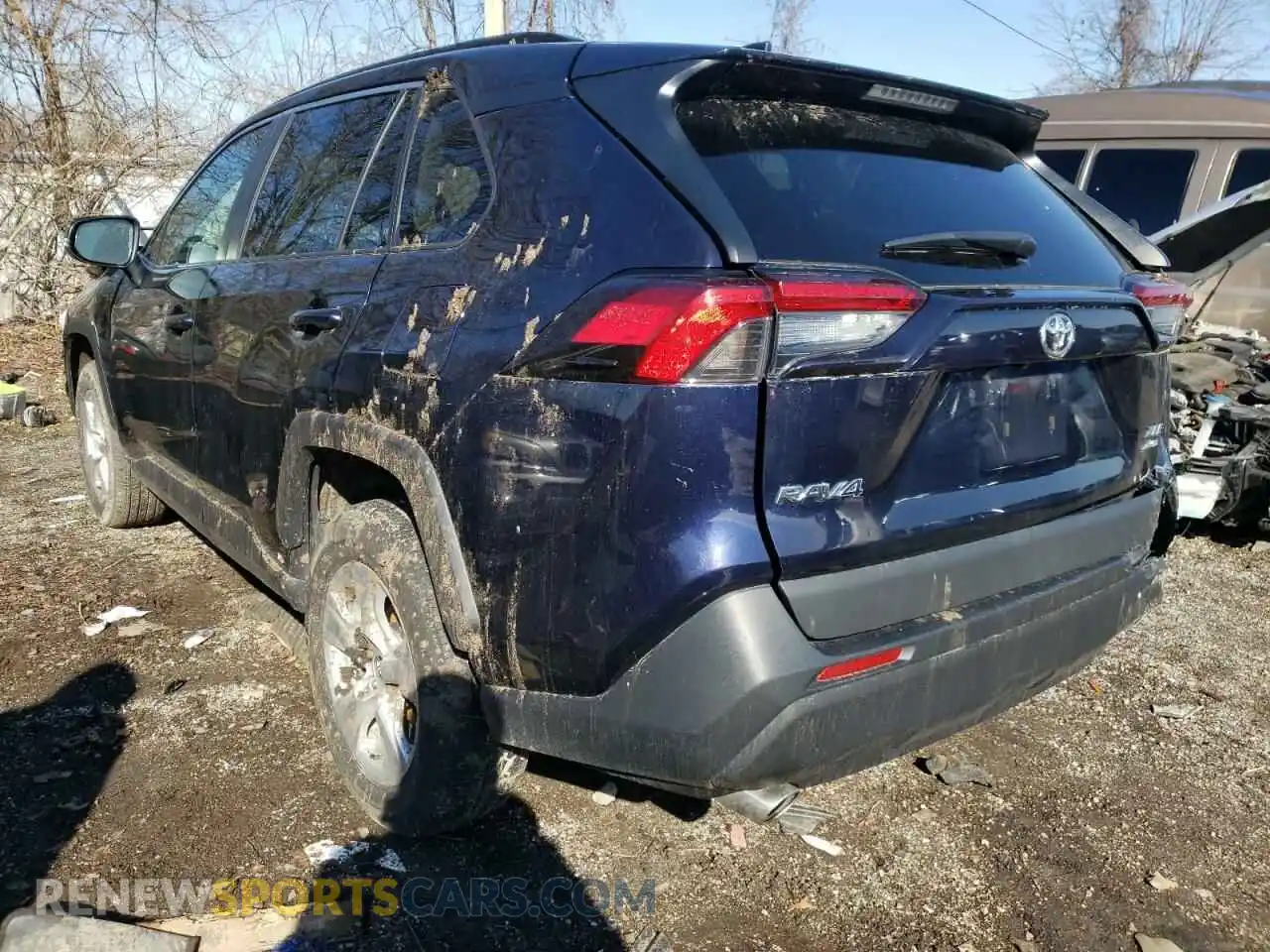 3 Photograph of a damaged car 2T3P1RFV8LC122397 TOYOTA RAV4 2020