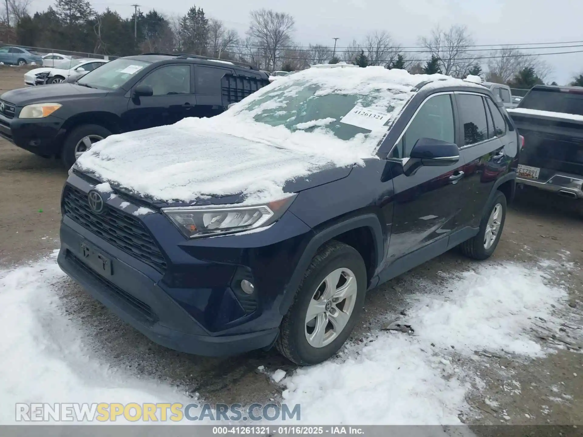 2 Photograph of a damaged car 2T3P1RFV8LC124974 TOYOTA RAV4 2020