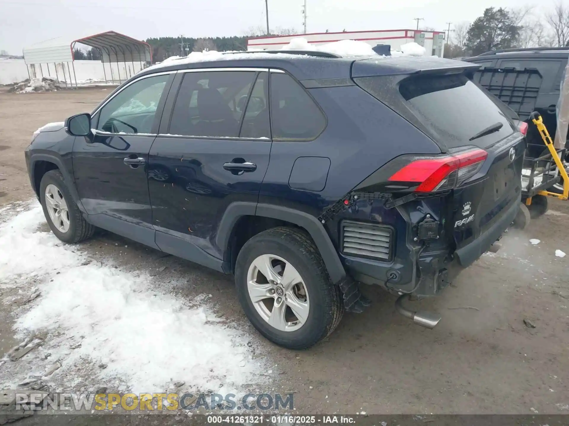 3 Photograph of a damaged car 2T3P1RFV8LC124974 TOYOTA RAV4 2020