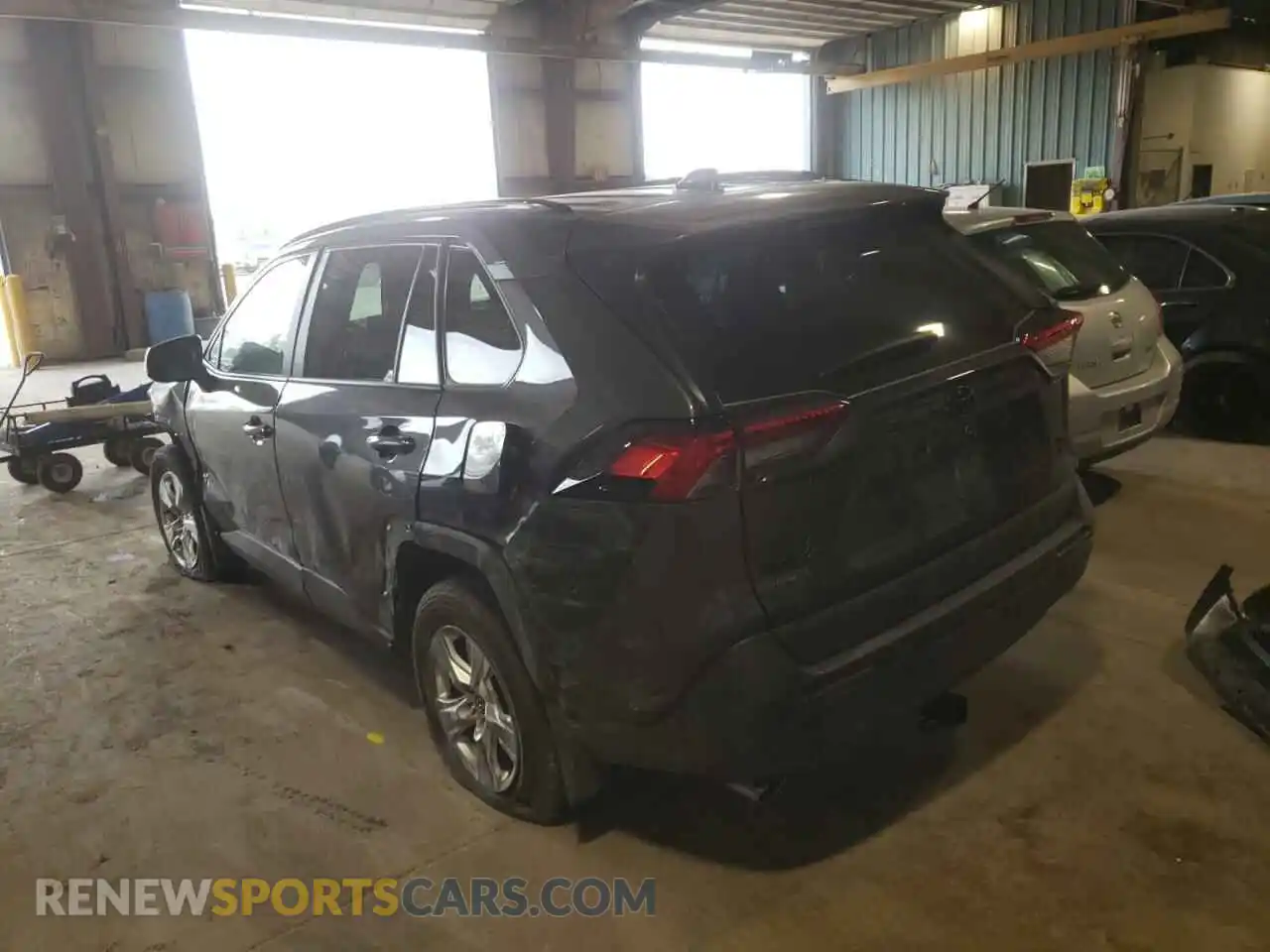 3 Photograph of a damaged car 2T3P1RFV8LW102116 TOYOTA RAV4 2020