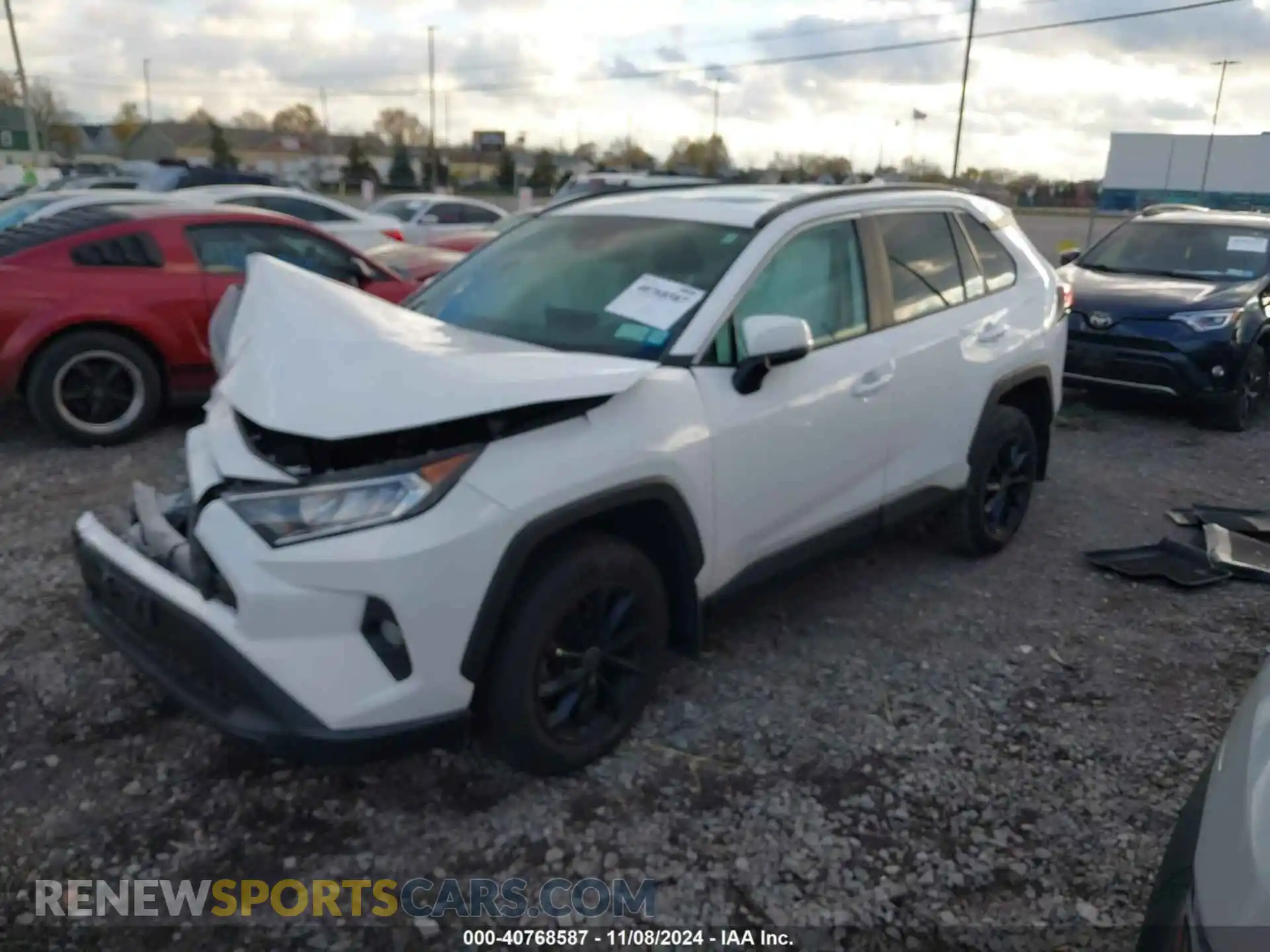 2 Photograph of a damaged car 2T3P1RFV9LC064784 TOYOTA RAV4 2020