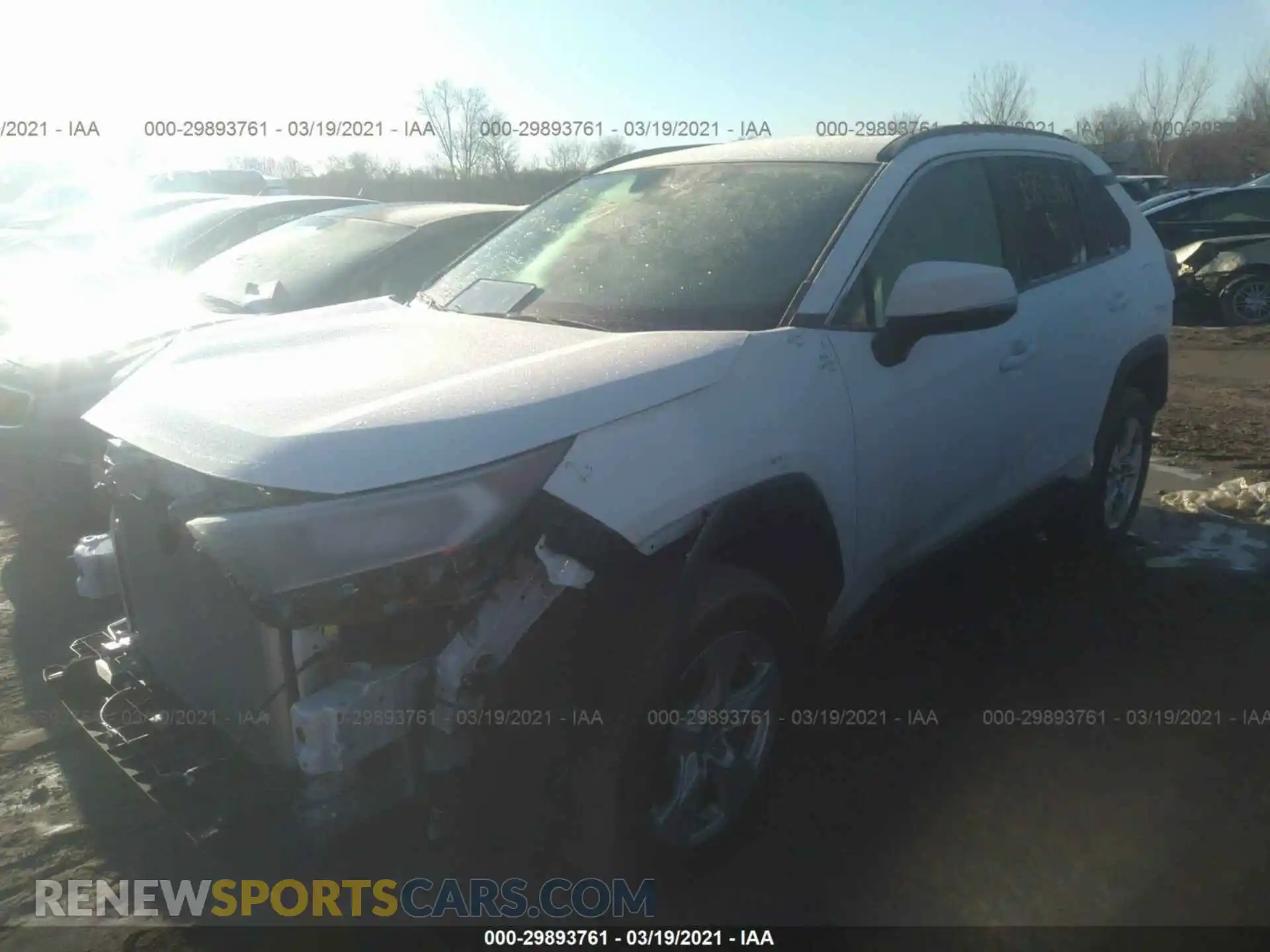 2 Photograph of a damaged car 2T3P1RFV9LC083013 TOYOTA RAV4 2020
