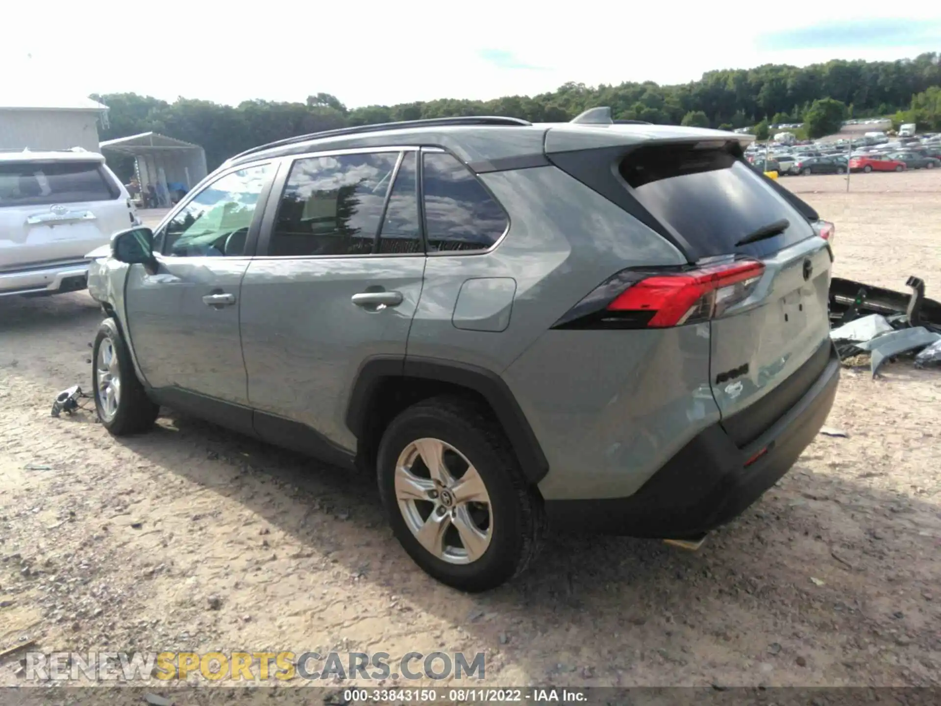 3 Photograph of a damaged car 2T3P1RFV9LC098868 TOYOTA RAV4 2020