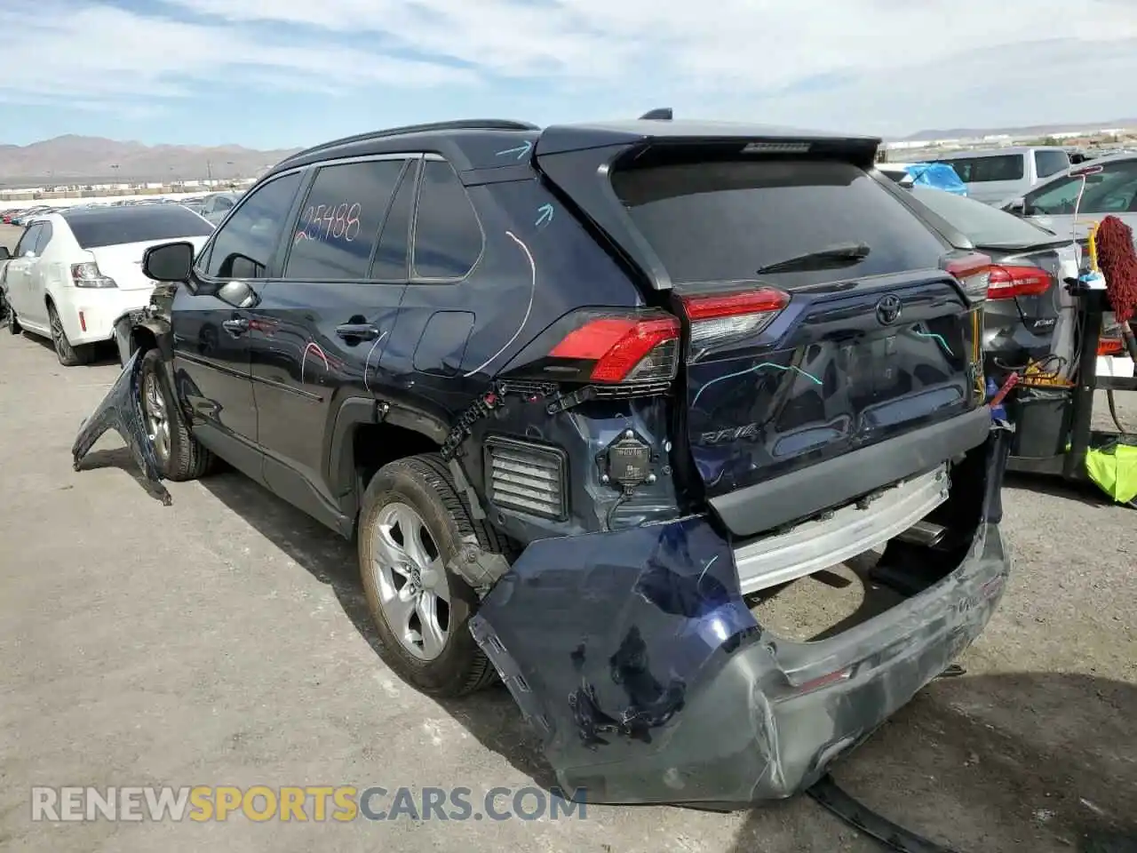 3 Photograph of a damaged car 2T3P1RFV9LC115068 TOYOTA RAV4 2020