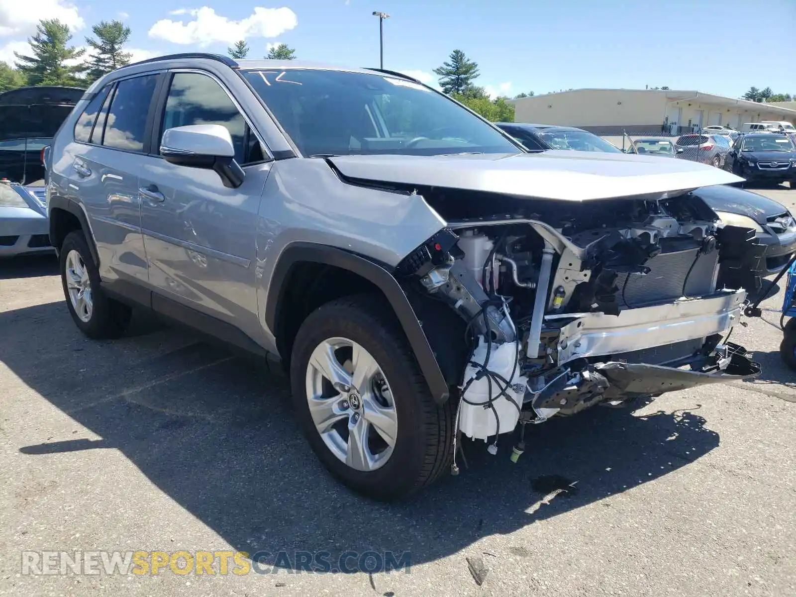 1 Фотография поврежденного автомобиля 2T3P1RFV9LC116706 TOYOTA RAV4 2020