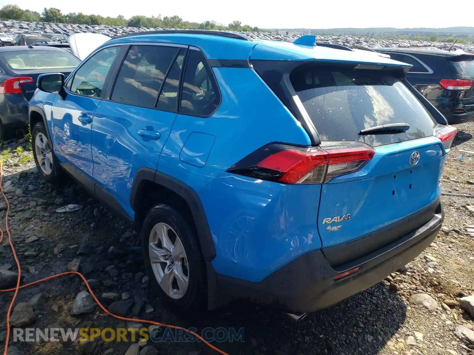 3 Photograph of a damaged car 2T3P1RFV9LW108636 TOYOTA RAV4 2020