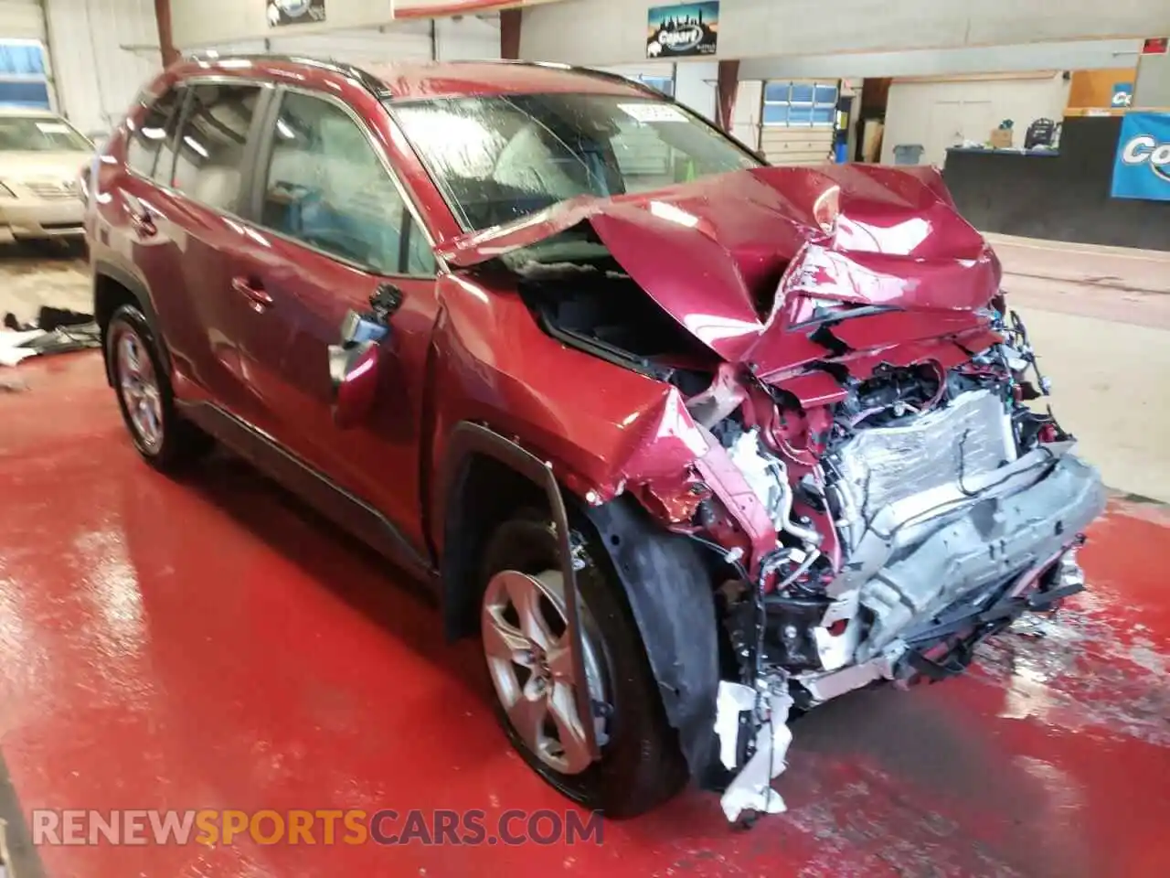 1 Фотография поврежденного автомобиля 2T3P1RFV9LW130488 TOYOTA RAV4 2020