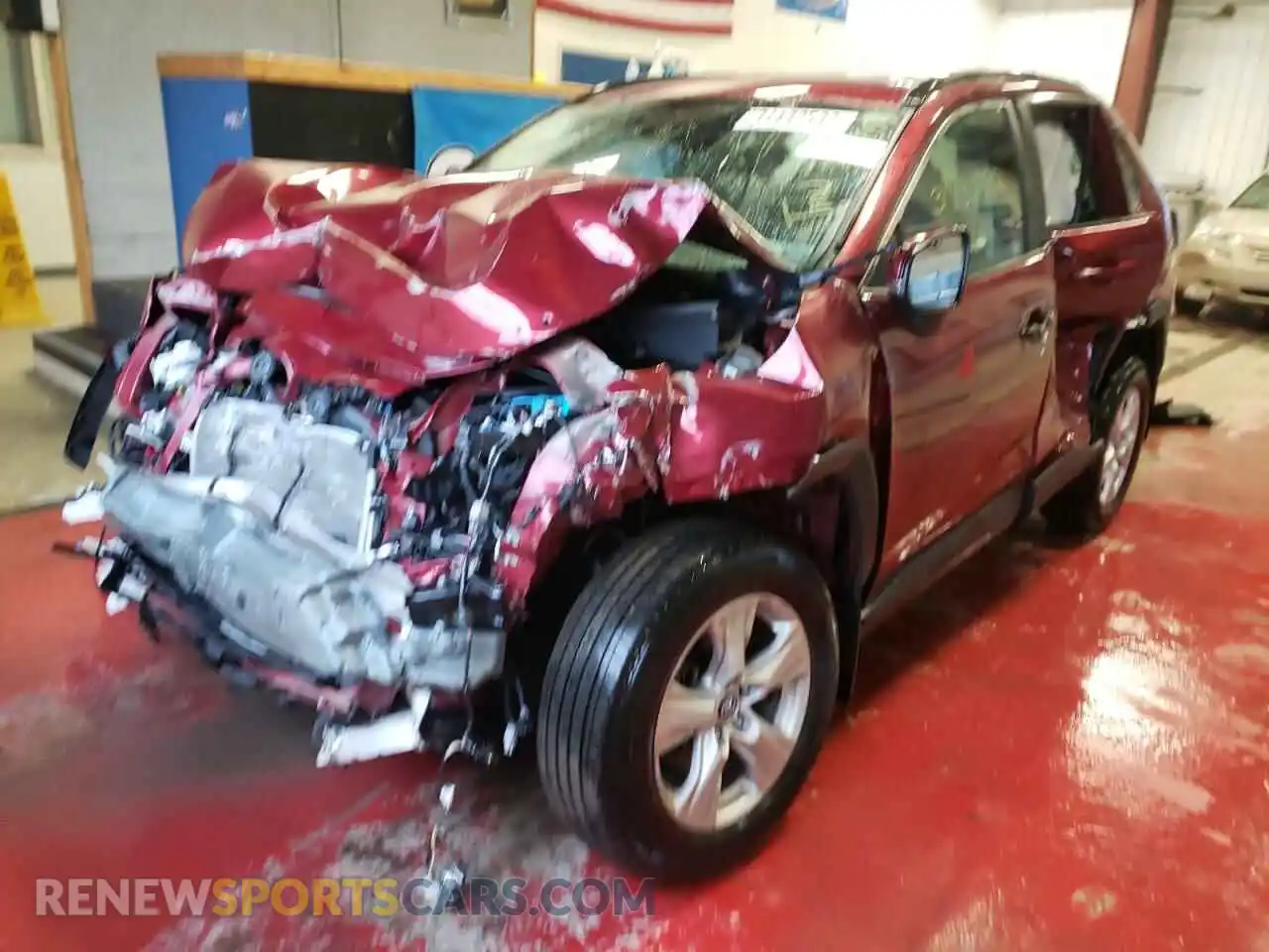 2 Фотография поврежденного автомобиля 2T3P1RFV9LW130488 TOYOTA RAV4 2020