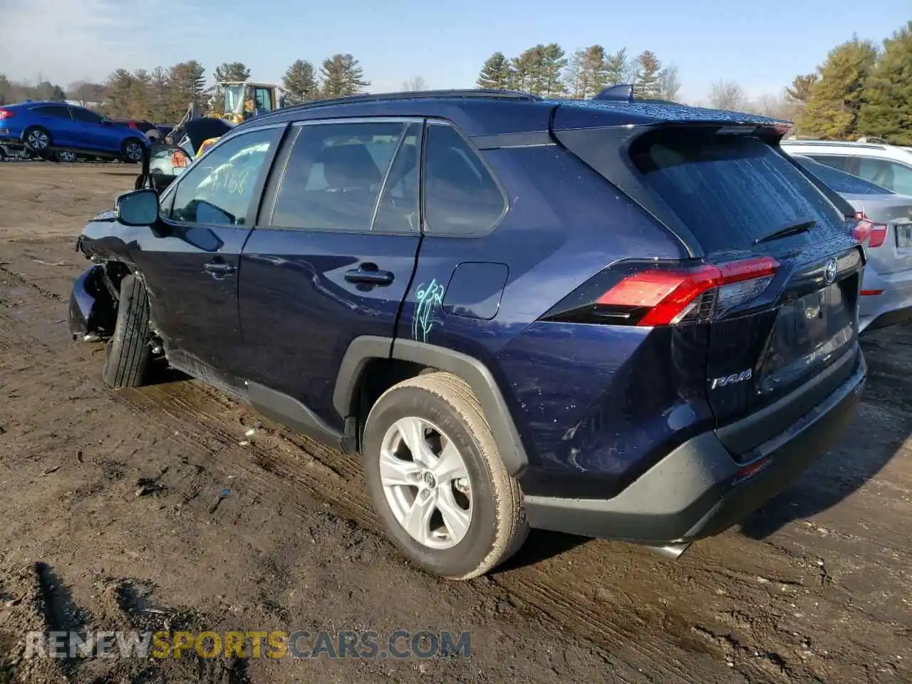 3 Photograph of a damaged car 2T3P1RFV9LW135772 TOYOTA RAV4 2020