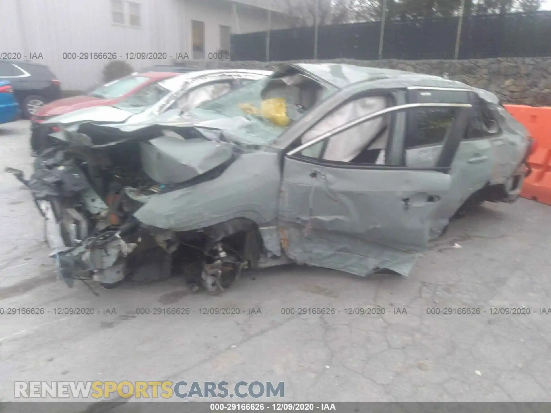 2 Photograph of a damaged car 2T3P1RFVXLC065149 TOYOTA RAV4 2020