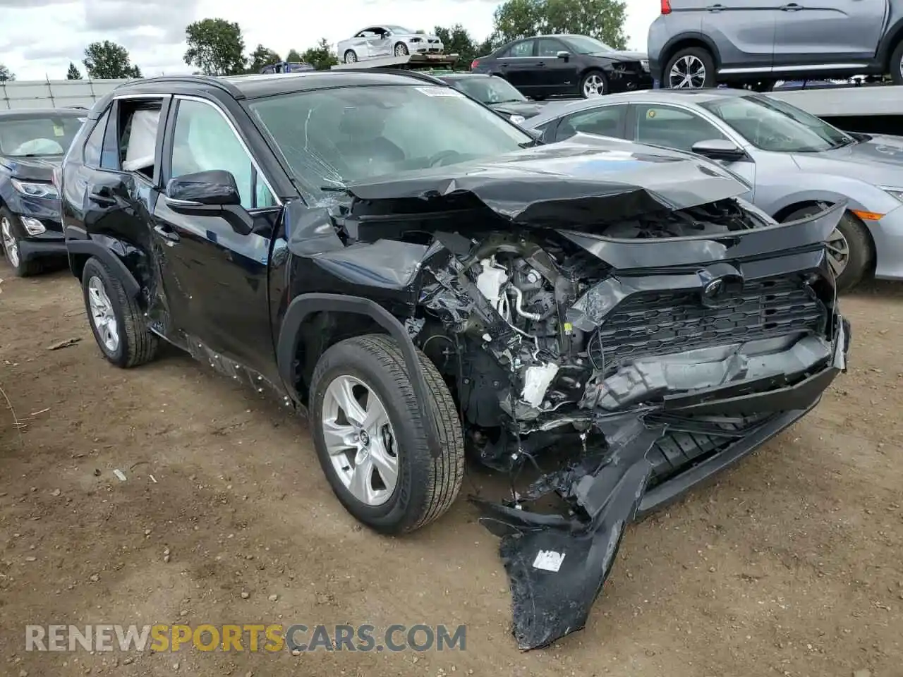 1 Фотография поврежденного автомобиля 2T3P1RFVXLC107710 TOYOTA RAV4 2020