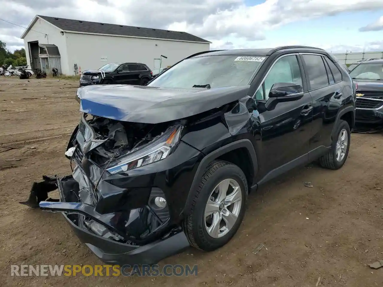 2 Фотография поврежденного автомобиля 2T3P1RFVXLC107710 TOYOTA RAV4 2020