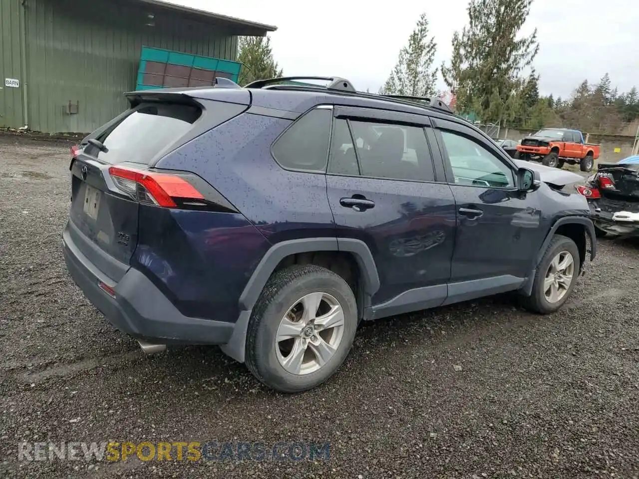 3 Фотография поврежденного автомобиля 2T3P1RFVXLC121073 TOYOTA RAV4 2020