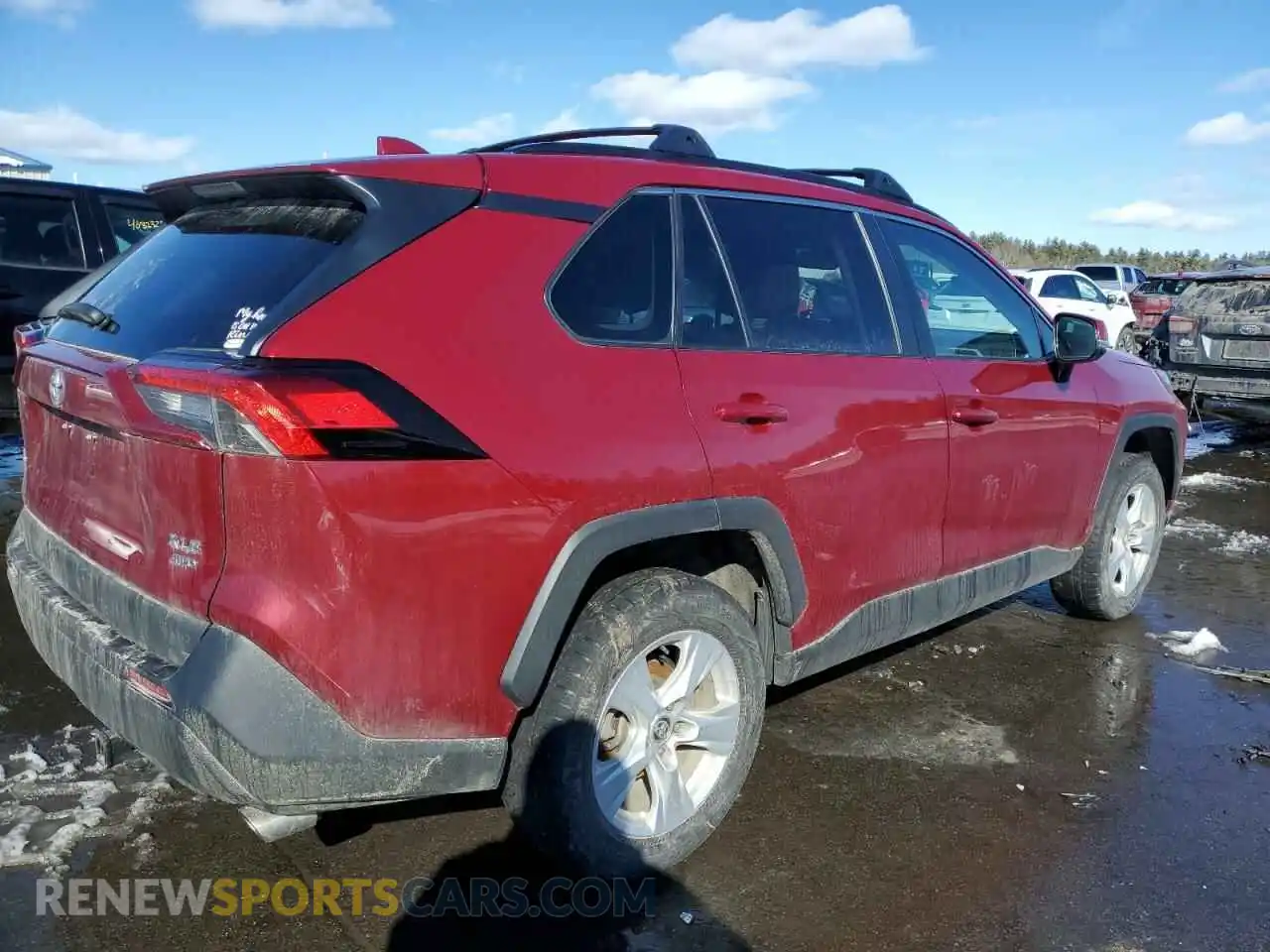 3 Photograph of a damaged car 2T3P1RFVXLC129884 TOYOTA RAV4 2020