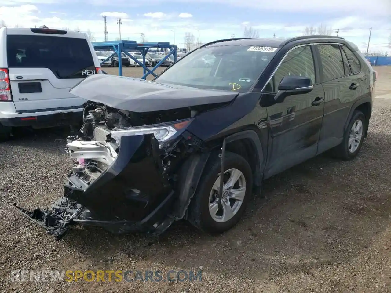 2 fotografías del automóvil dañado 2T3R1RFV4LW089602 TOYOTA RAV4 2020