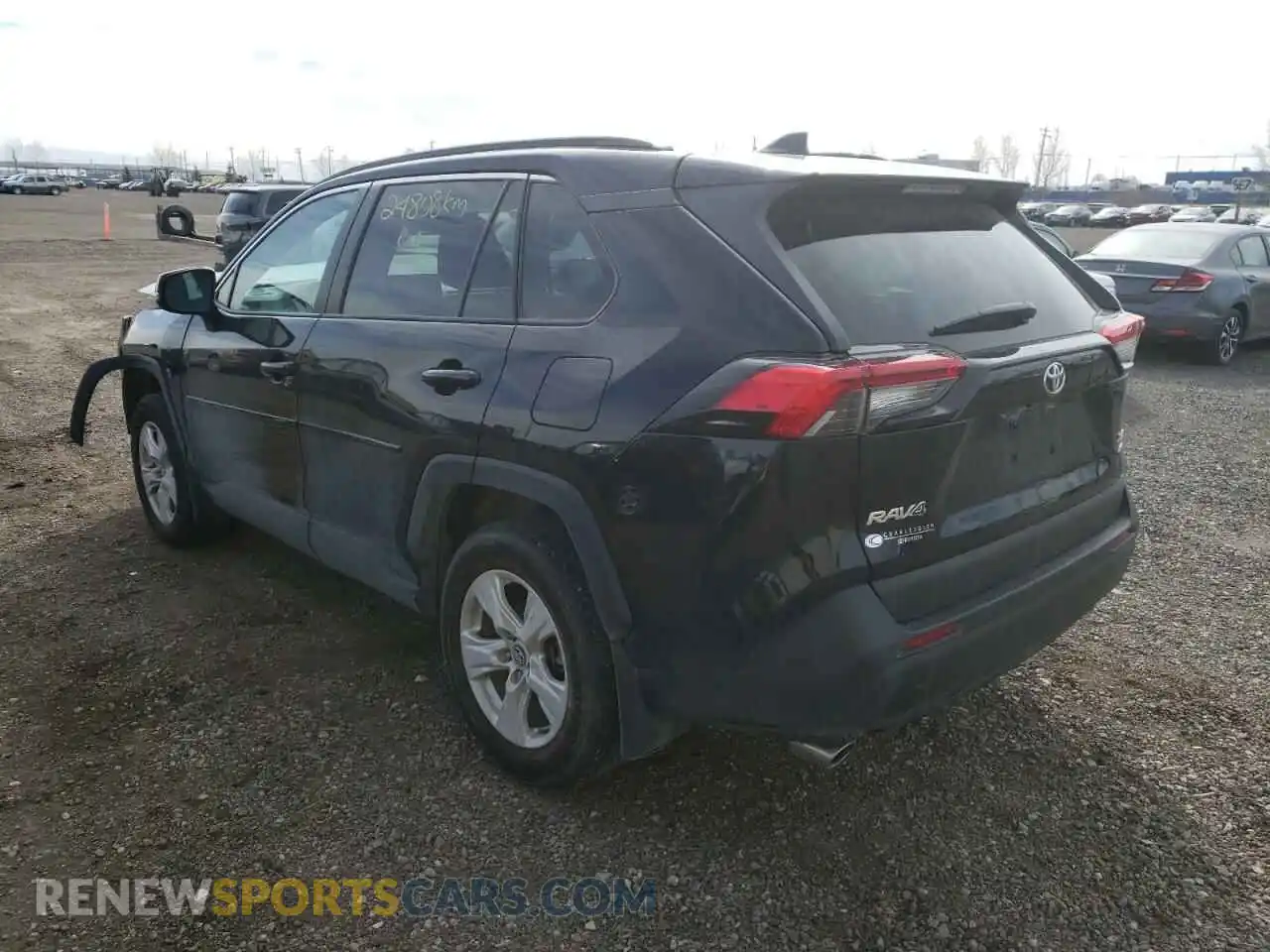 3 fotografías del automóvil dañado 2T3R1RFV4LW089602 TOYOTA RAV4 2020