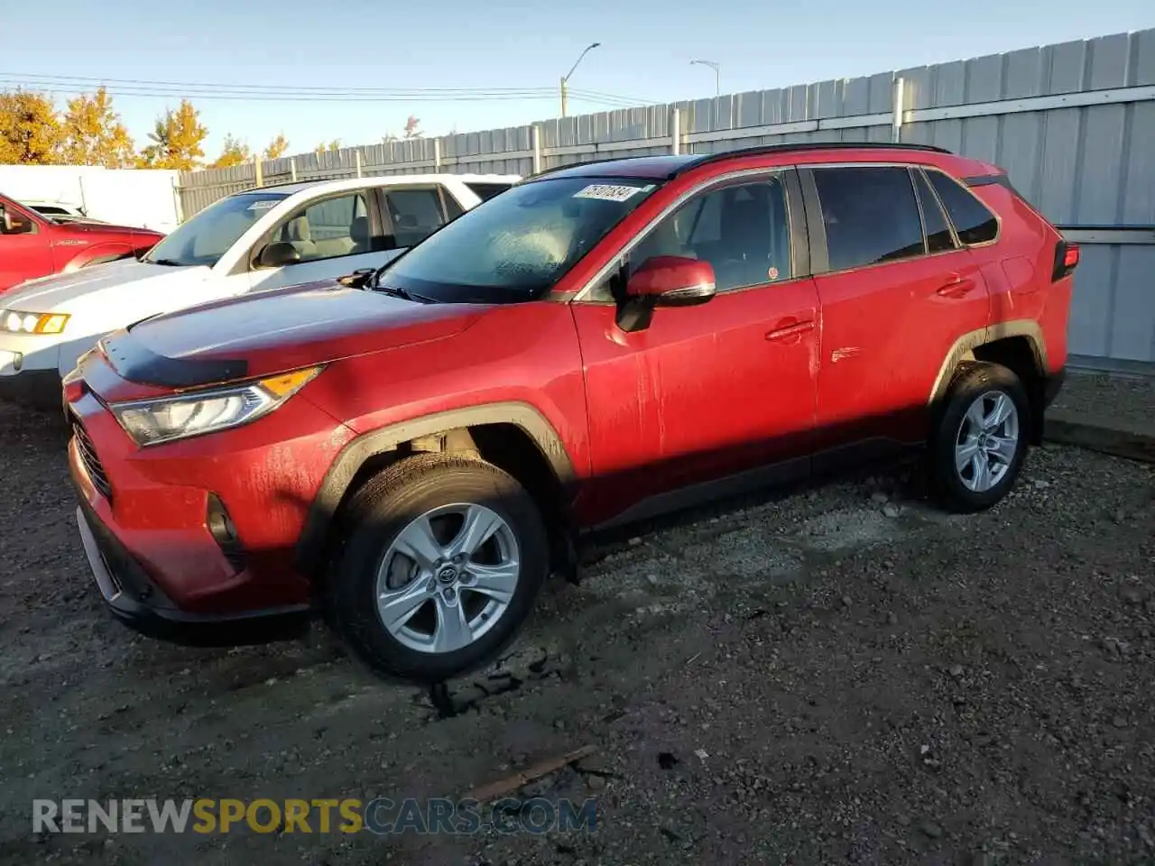 1 Photograph of a damaged car 2T3R1RFV6LC114873 TOYOTA RAV4 2020