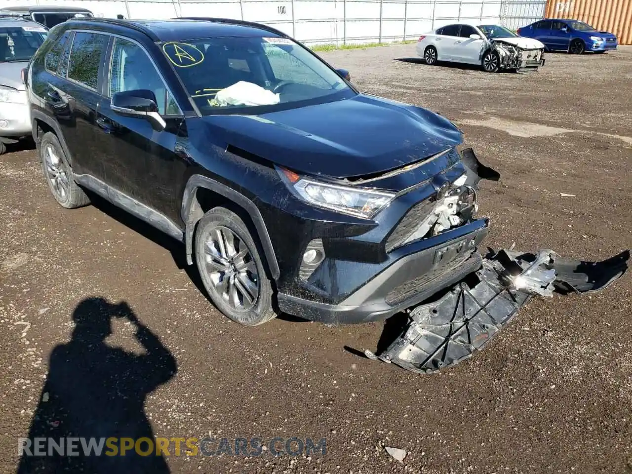 1 Фотография поврежденного автомобиля 2T3R1RFV7LC073248 TOYOTA RAV4 2020