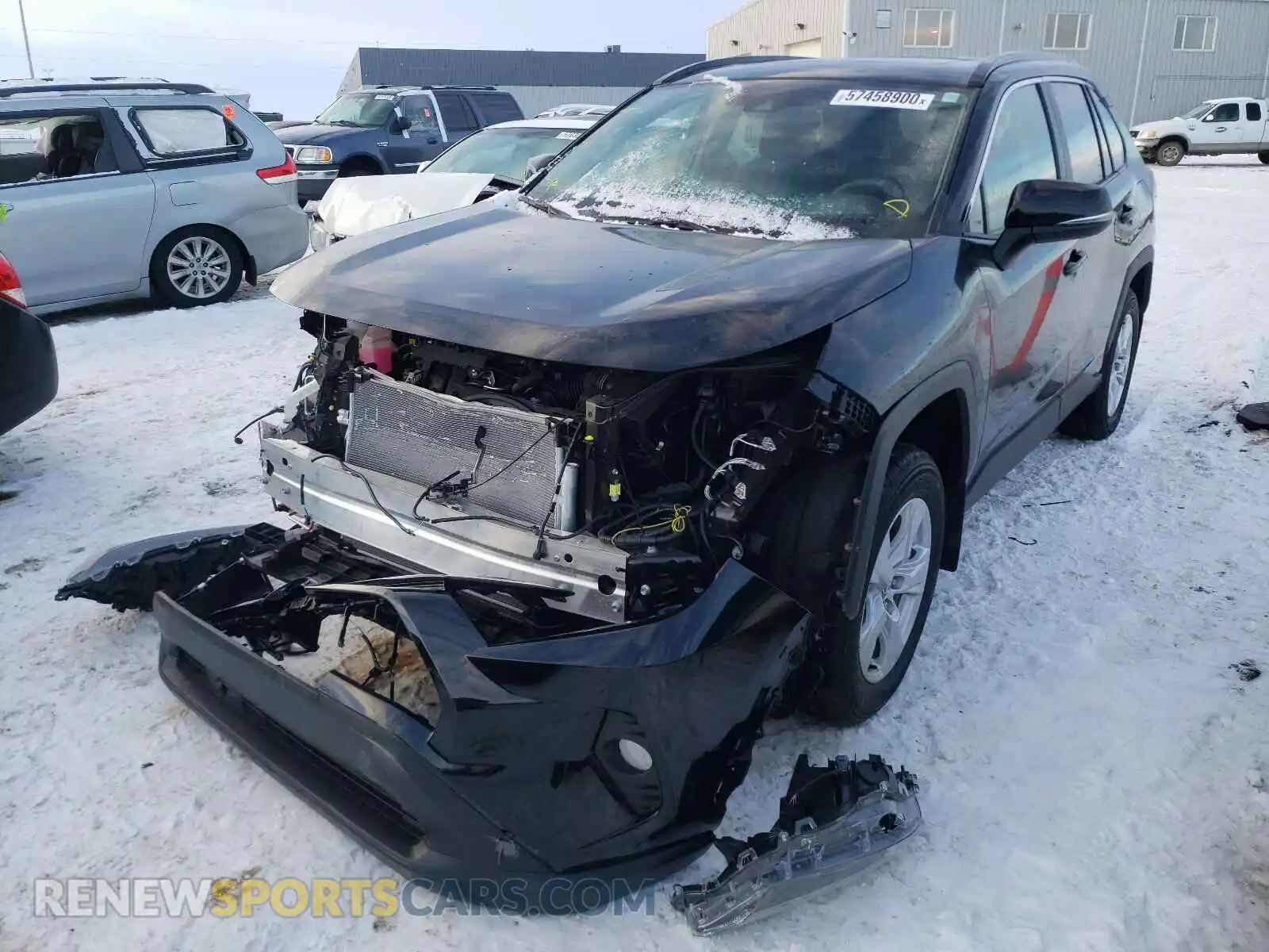 2 Photograph of a damaged car 2T3R1RFV8LC114566 TOYOTA RAV4 2020