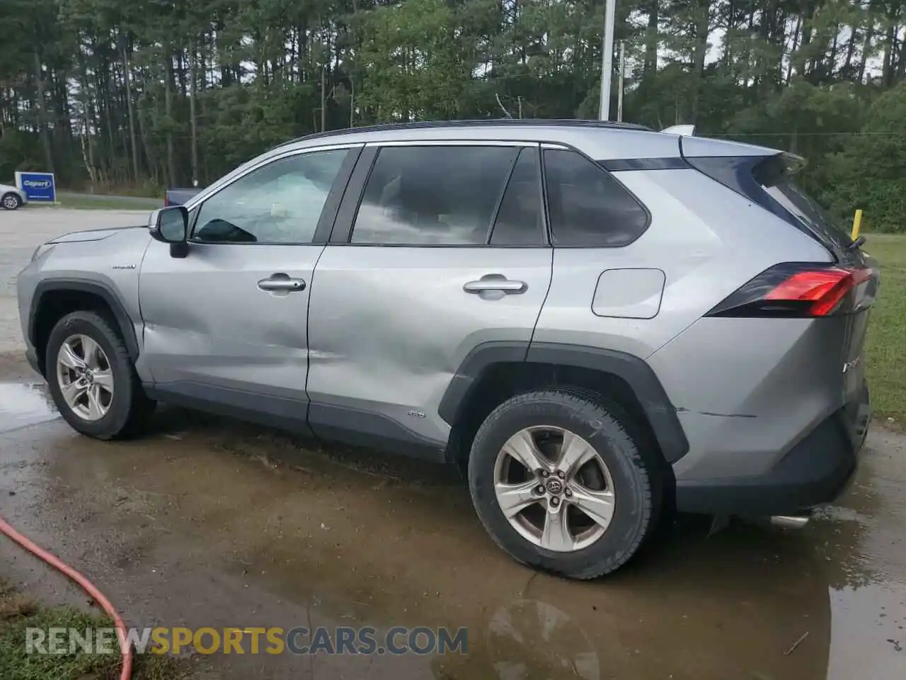 2 fotografías del automóvil dañado 2T3R6RFV1LW001221 TOYOTA RAV4 2020