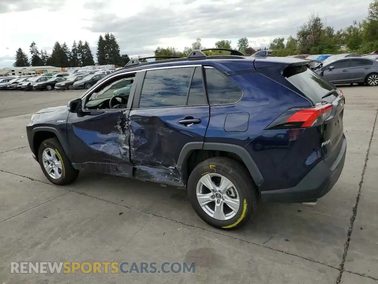 2 Фотография поврежденного автомобиля 2T3RWRFV1LW074427 TOYOTA RAV4 2020