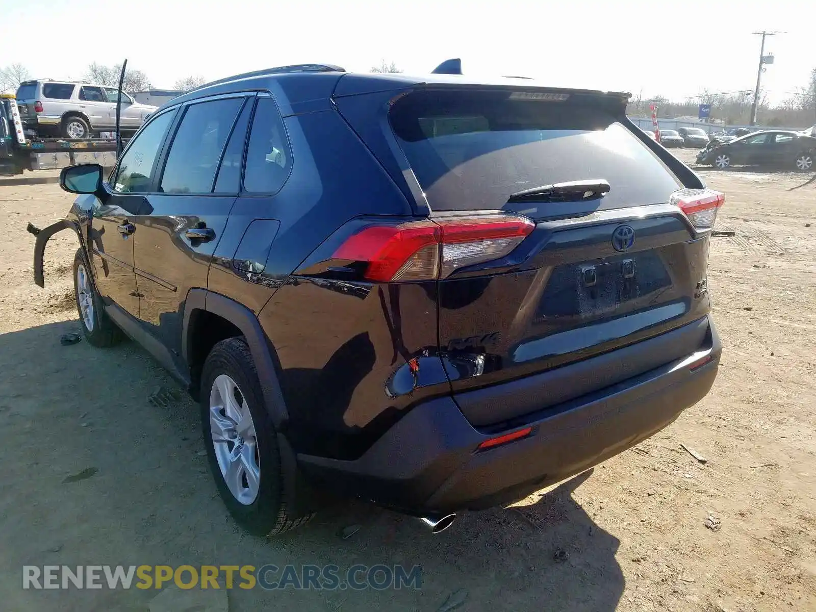 3 Photograph of a damaged car 2T3RWRFV2LW054588 TOYOTA RAV4 2020