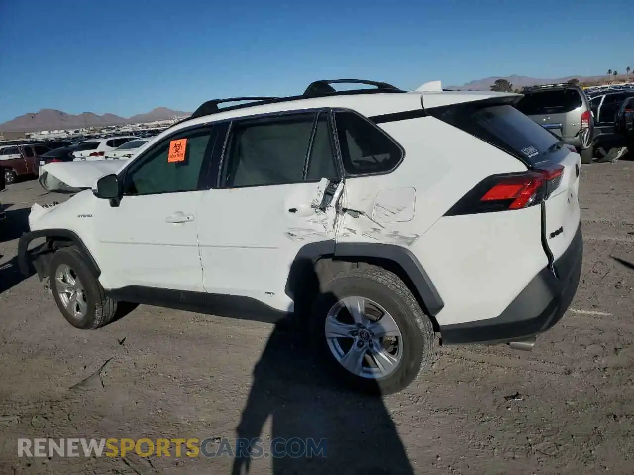 2 Photograph of a damaged car 2T3RWRFV3LW058214 TOYOTA RAV4 2020