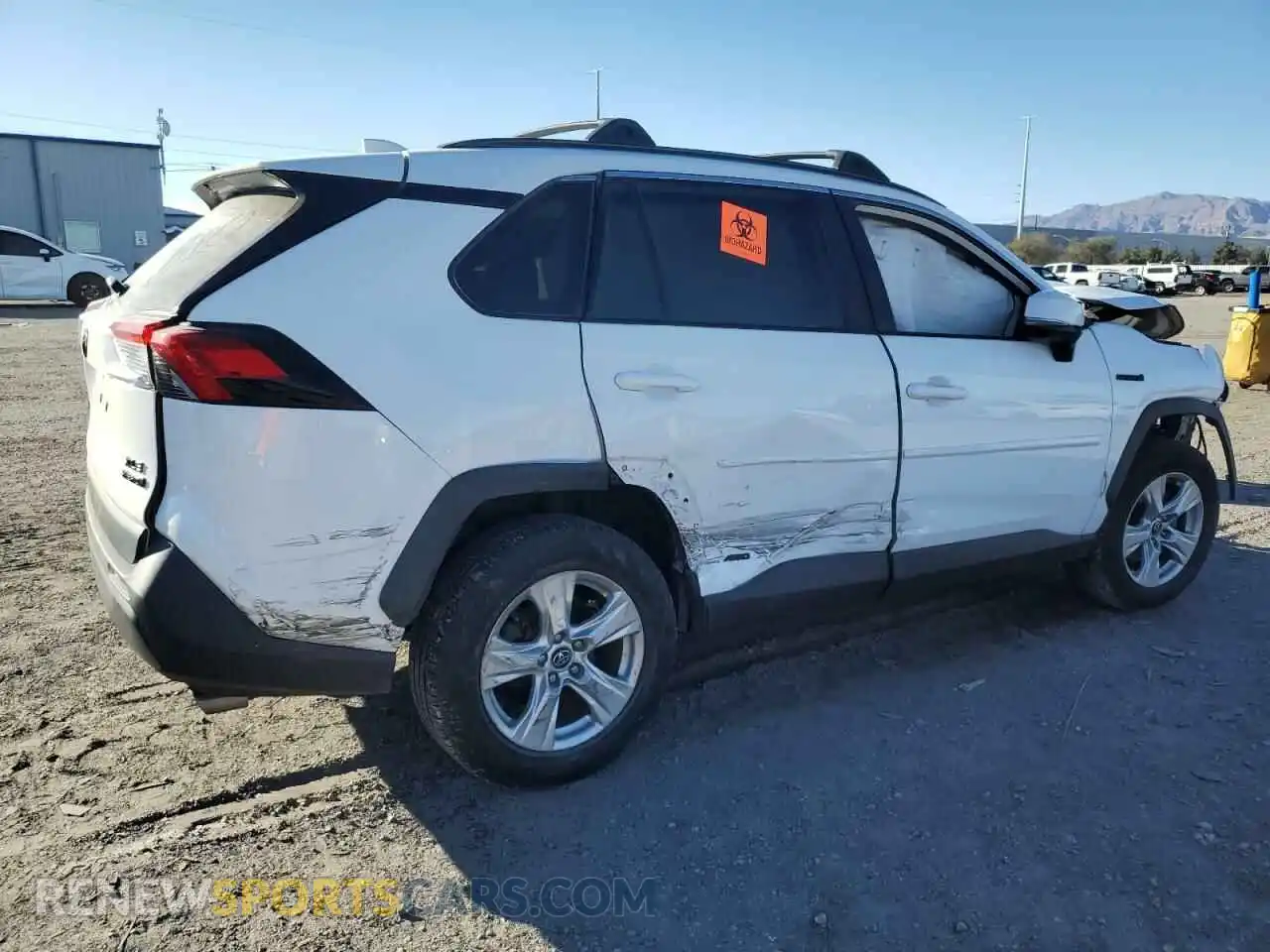 3 Photograph of a damaged car 2T3RWRFV3LW058214 TOYOTA RAV4 2020