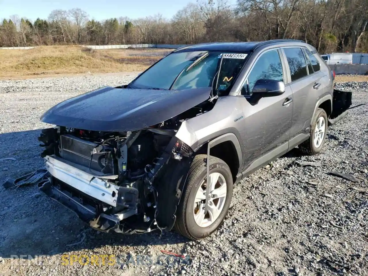 2 Photograph of a damaged car 2T3RWRFV3LW084327 TOYOTA RAV4 2020