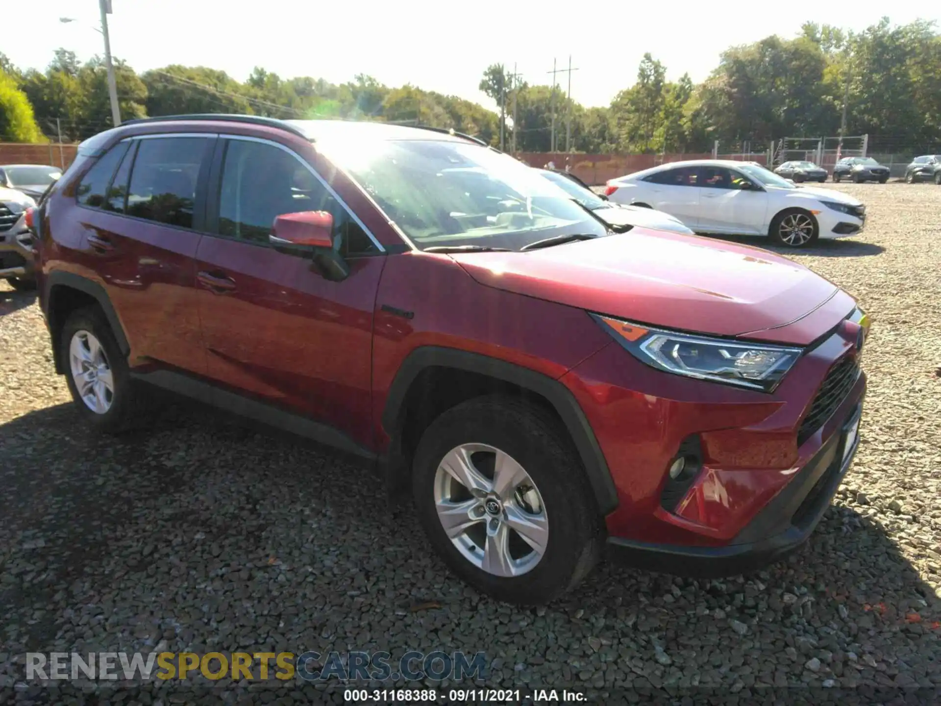 1 Фотография поврежденного автомобиля 2T3RWRFV3LW089804 TOYOTA RAV4 2020
