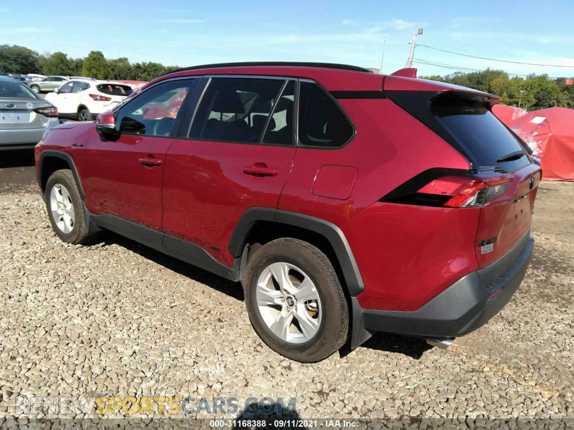 3 Фотография поврежденного автомобиля 2T3RWRFV3LW089804 TOYOTA RAV4 2020