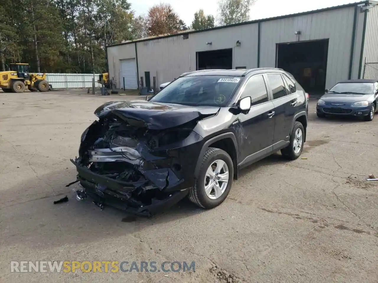2 Photograph of a damaged car 2T3RWRFV4LW069559 TOYOTA RAV4 2020