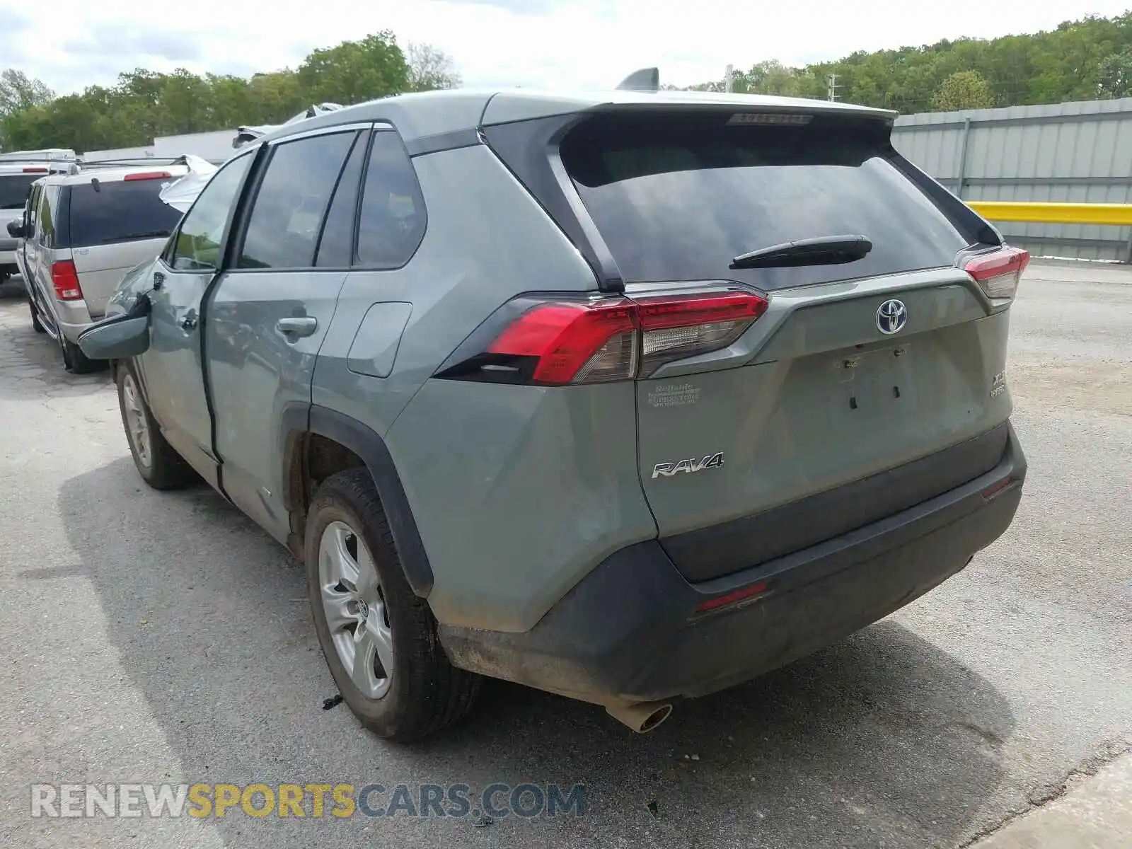 3 fotografías del automóvil dañado 2T3RWRFV4LW075720 TOYOTA RAV4 2020