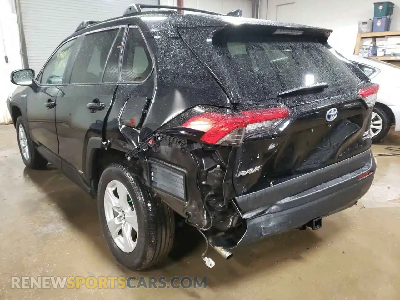 3 fotografías del automóvil dañado 2T3RWRFV5LW072048 TOYOTA RAV4 2020