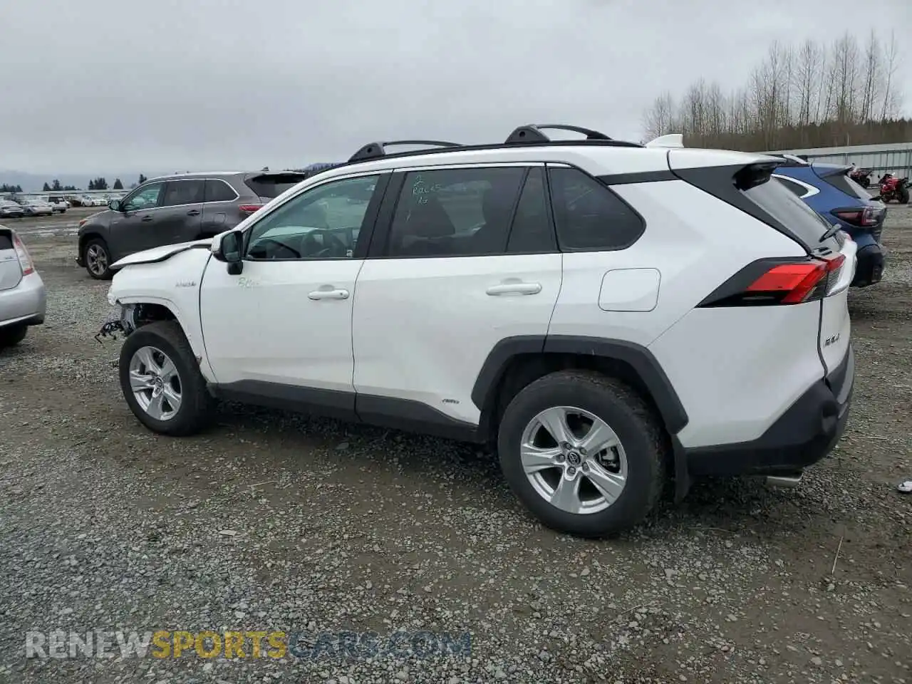 2 Фотография поврежденного автомобиля 2T3RWRFV5LW079145 TOYOTA RAV4 2020