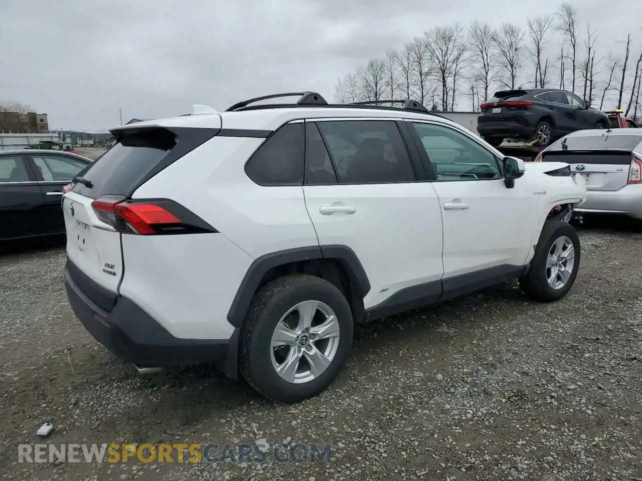 3 Фотография поврежденного автомобиля 2T3RWRFV5LW079145 TOYOTA RAV4 2020