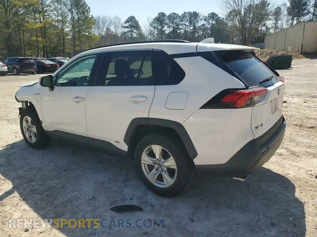 2 Photograph of a damaged car 2T3RWRFV6LW053864 TOYOTA RAV4 2020