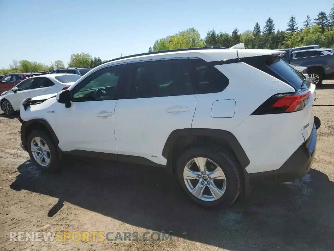 2 Photograph of a damaged car 2T3RWRFV6LW078974 TOYOTA RAV4 2020