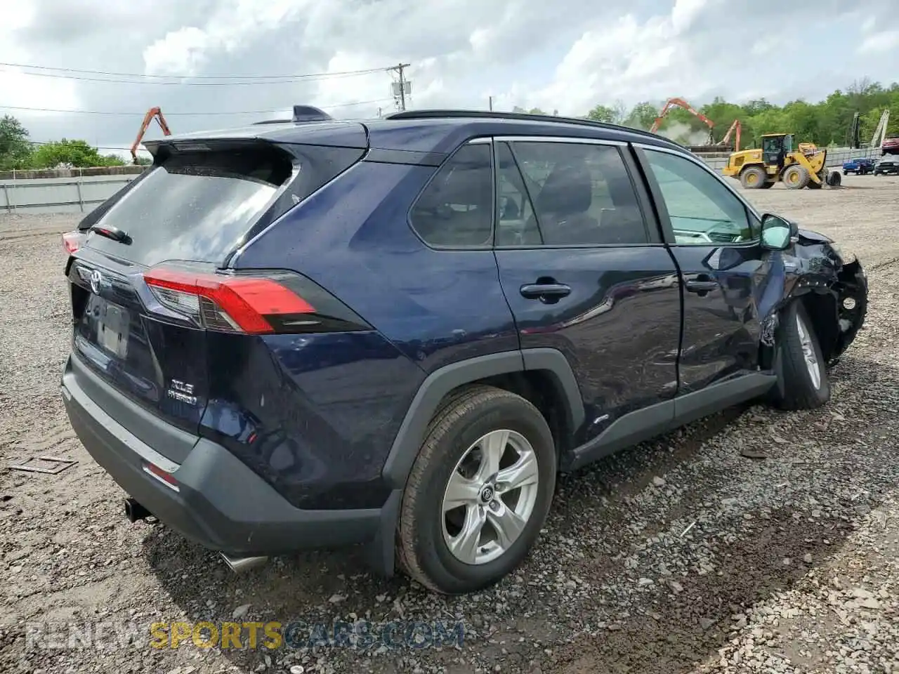 3 Фотография поврежденного автомобиля 2T3RWRFV6LW079915 TOYOTA RAV4 2020