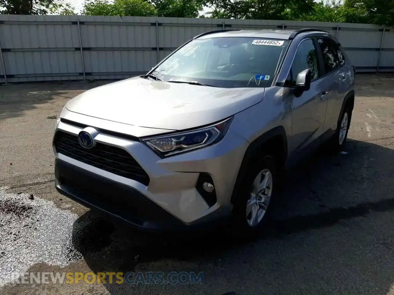 2 Photograph of a damaged car 2T3RWRFV7LW088266 TOYOTA RAV4 2020