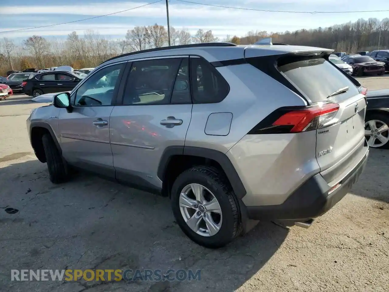 2 Photograph of a damaged car 2T3RWRFV8LW069614 TOYOTA RAV4 2020